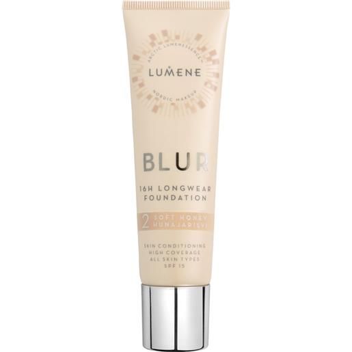 Lumene blur primer per il viso 30 ml soft honey