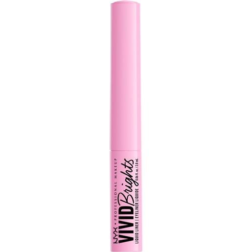 Nyx vivid brights eyeliner 2 ml sneaky pink