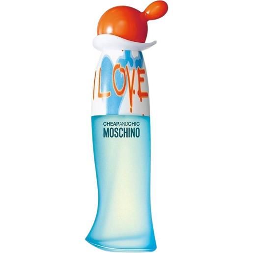 Moschino i love love eau de toilette per donne 100 ml