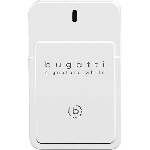 Bugatti signature bianco eau de toilette per uomi 100 ml