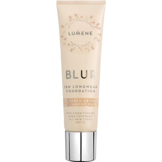 Lumene blur primer per il viso 30 ml fresh apricot