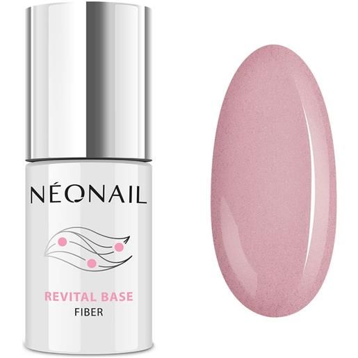 Neonail revital base fiber base per vernice ibrida 7.2 ml blinking cover pink