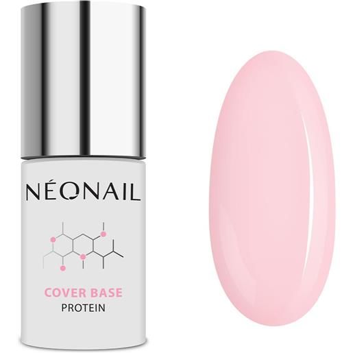 Neonail cover base proteine base per vernice ibrida 7.2 ml nude rose