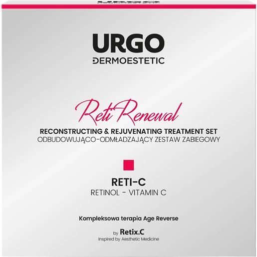 Urgo Dermoestetic reti-renewal kit di cura