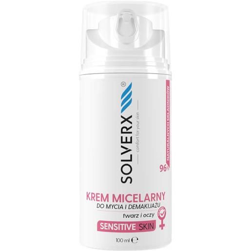 Solverx sensitive skin crema micellare 100 ml