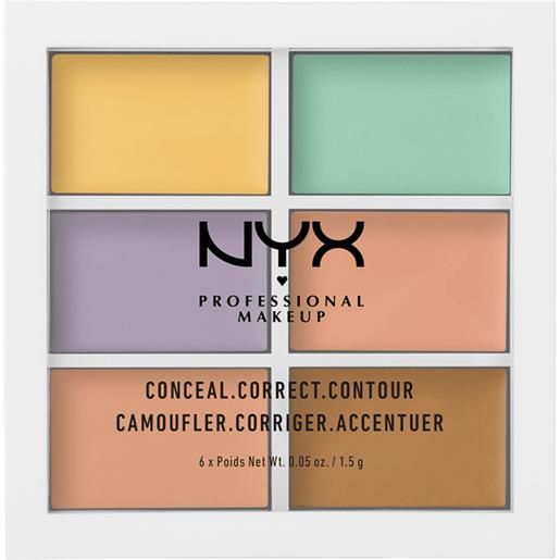 Nyx 3c palette conceal correct contour correttore viso 9 g