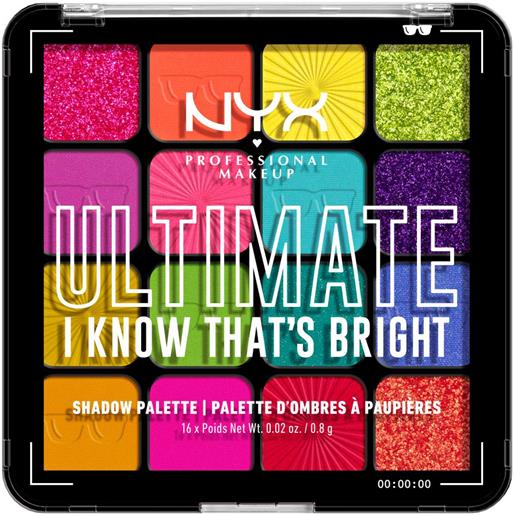 Nyx ultimate shadow palette so che è luminoso ombretti