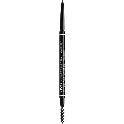 Nyx micro brow pencil matita per sopracciglia 0.9 g ash brown