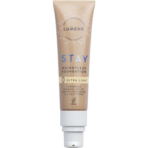 Lumene stay spf30 primer per il viso 30 ml ultra light