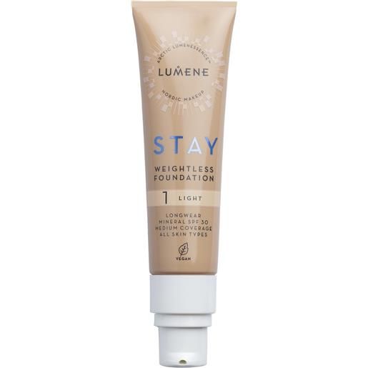 Lumene stay spf30 primer per il viso 30 ml light