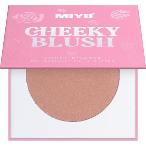 Miyo fard sfacciato blush per guance 9.5 g false peach