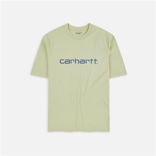 Carhartt WIP script t-shirt beryl/sorrent uomo