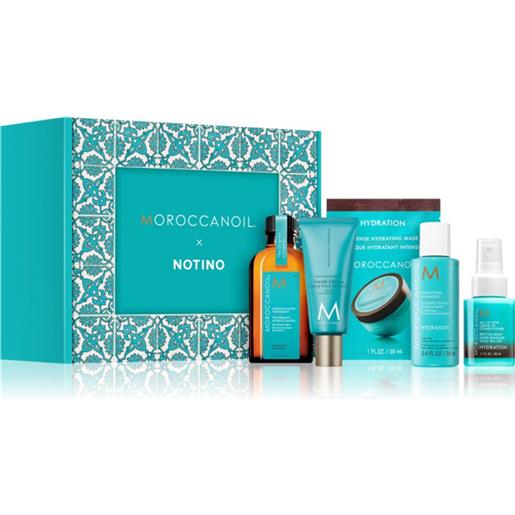 Moroccanoil x notino hydration hair care box