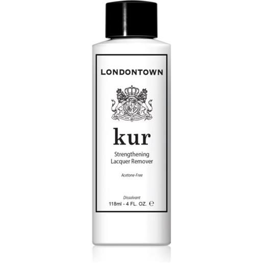 LONDONTOWN kur strengthening lacquer remover 118 ml