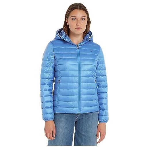 Tommy Hilfiger giacca donna padded global stripe jacket giacca da mezza stagione, blu (iconic blue), xs