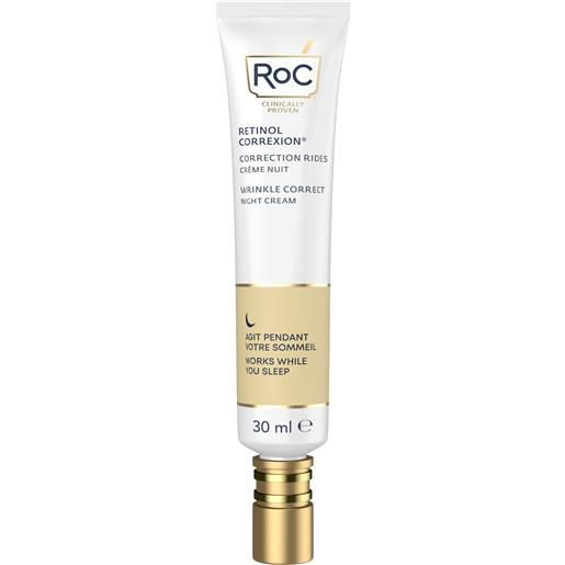ROC OPCO LLC roc retinol correction wrinkle correct crema notte intensiva - crema viso antirughe - 30 ml