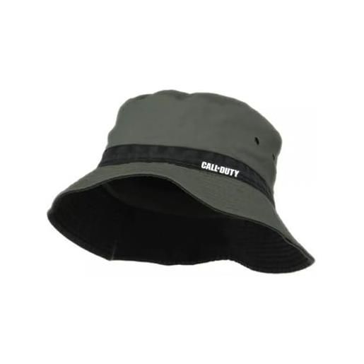 DEVplus logo call of duty bucket hat, verde, taglia unica