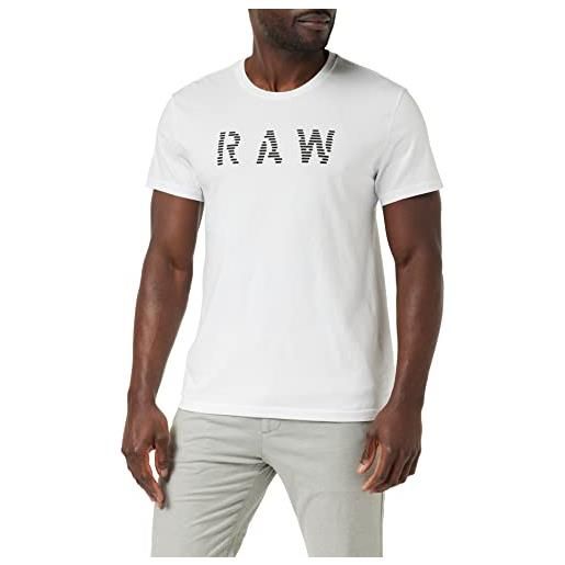 G-STAR RAW men's raw t-shirt, bianco (white d22776-c506-110), xs