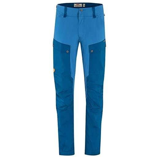 Fjallraven 85656r-538-525 keb trousers m reg/keb trousers m reg pantaloni sportivi uomo alpine blue-un blue taglia 48
