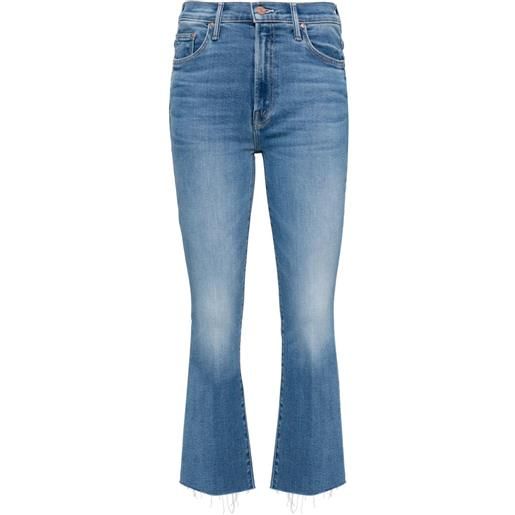 MOTHER jeans crop the insider - blu