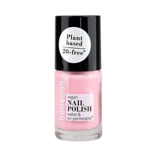 Benecos - nail polish - 20free - permeabile - 5 ml - cotton candy