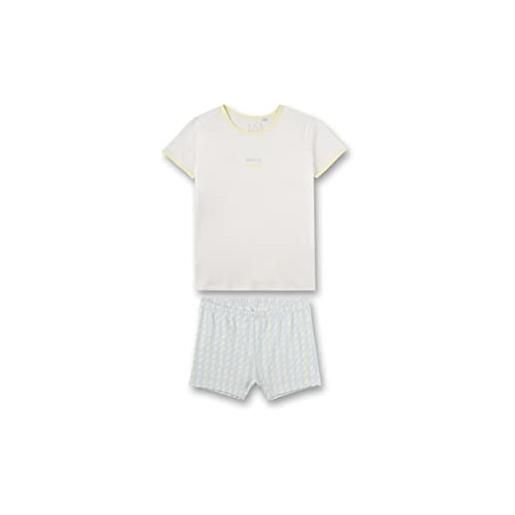 Sanetta 245417 set di pigiama, white pebble, 140 cm bambine e ragazze