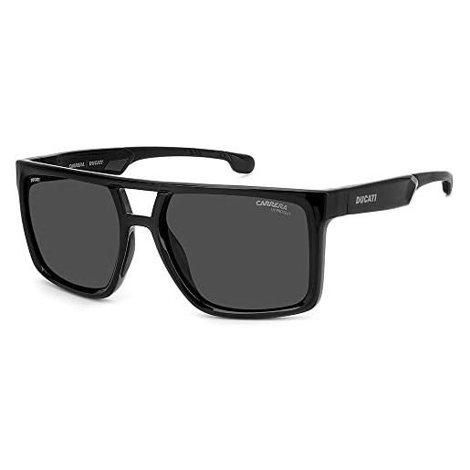 Carrera ducati carduc 018/s occhiali, nero, 58 uomo