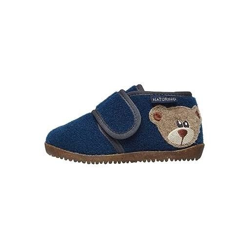 Naturino carillon-pantofole con patch orso, blu 28