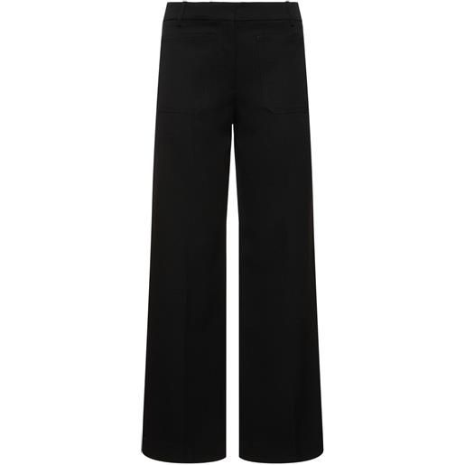 NILI LOTAN enya straight wool pants