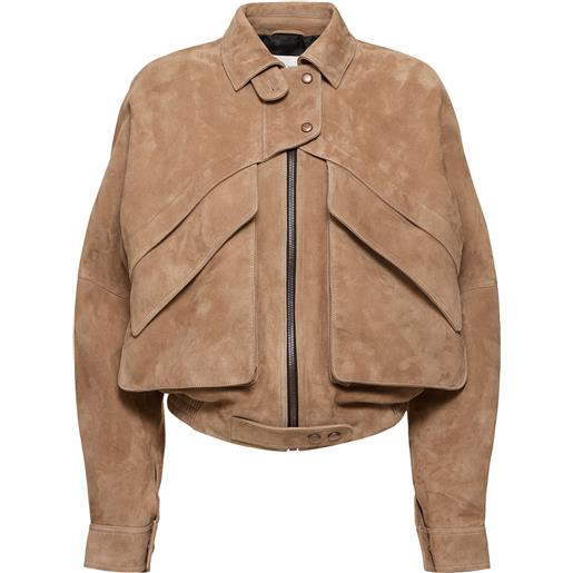 MAGDA BUTRYM suede leather jacket