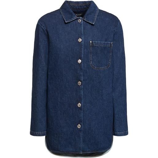 A.P.C. camicia laguna in denim di cotone