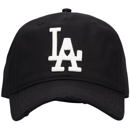 HTC LOS ANGELES cappello baseball in cotone con logo ricamato