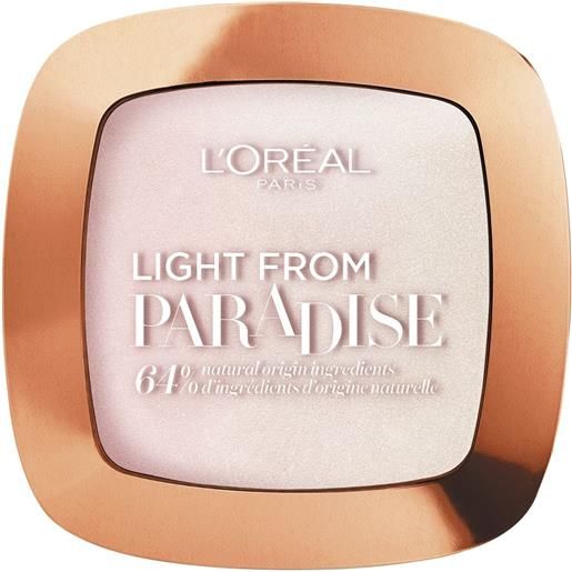 L'Oréal Paris light from paradise sublimatori e illuminanti 01 iconic glow