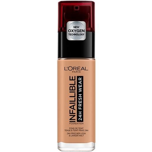 L'Oréal Paris infaillible 24h fresh wear fondotinta liquido 300 ambre