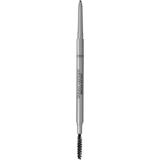 L'Oréal Paris brow artist skinny definer matita sopracciglia 109 ebony
