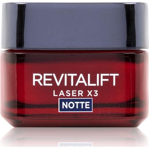 L'Oréal Paris revitalift laser x3 notte 50ml tratt. Viso notte antirughe, tratt. Notte lifting viso