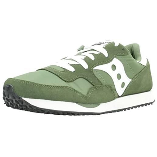 Saucony dxn trainer vintage, scarpe da ginnastica uomo, verde, 39 eu