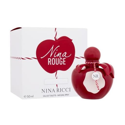 Nina Ricci nina rouge 50 ml eau de toilette per donna