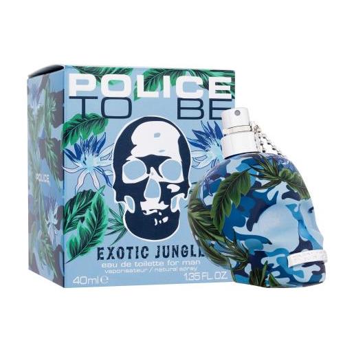Police to be exotic jungle 40 ml eau de toilette per uomo