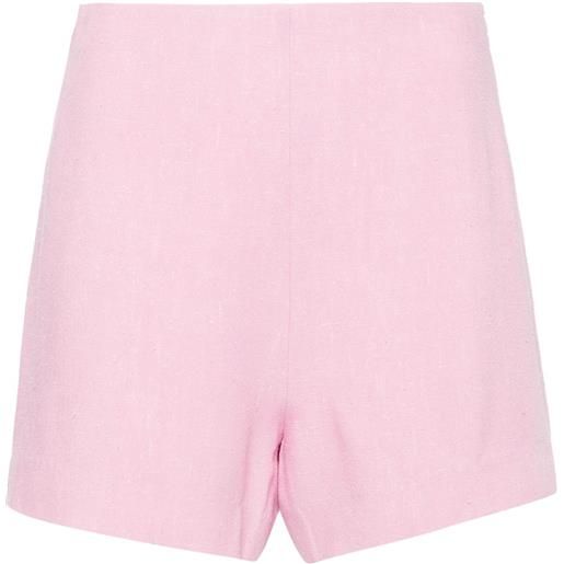 Nanushka shorts a vita alta elza - rosa