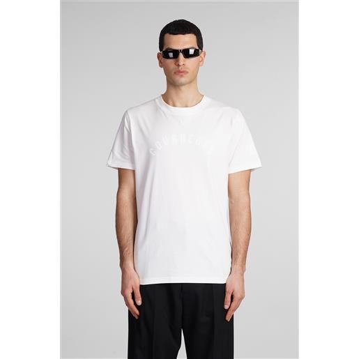 Courreges t-shirt in cotone bianco