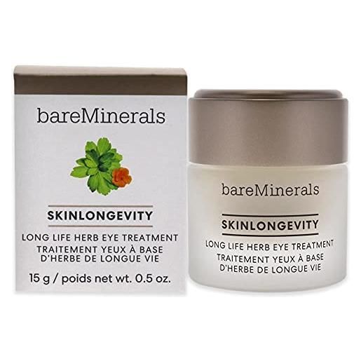 bareMinerals skinlongevity long life herb eye treatment by bareMinerals for unisex - 0.5 oz treatment