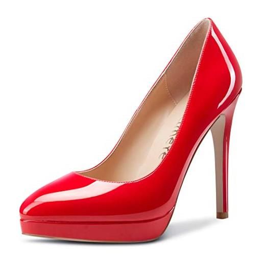 Castamere scarpe col tacco plateau donna moda tacco a spillo 12cm high heels viola scamosciato scarpe eu 44