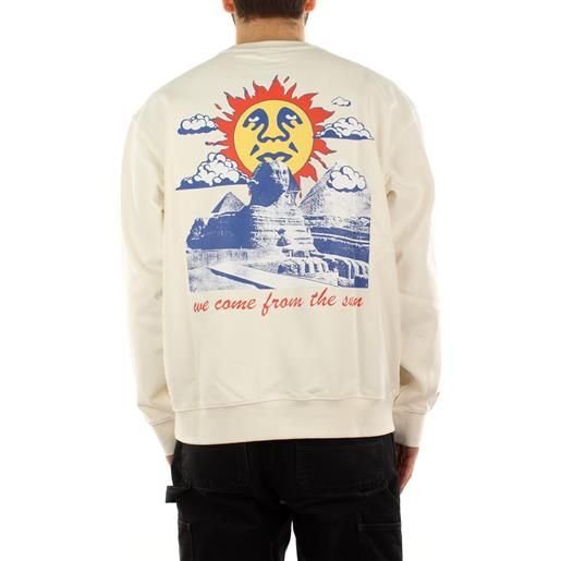 Obey we come from the sun premium french terry crew sweatshirt