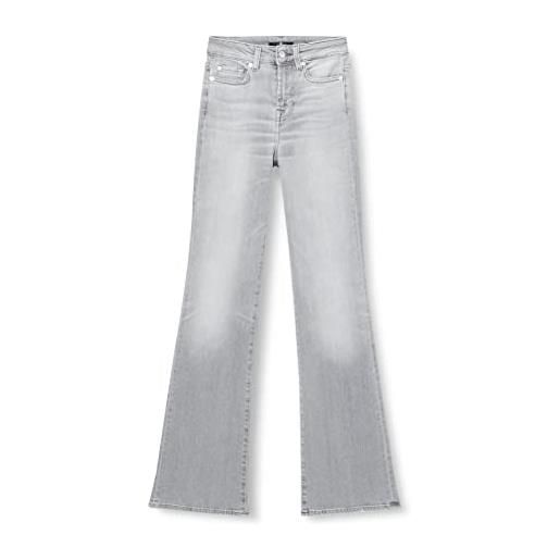 7 For All Mankind jsqnc110dh jeans, grigio, 31 w donna