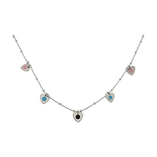 Orphelia jewelry zk-2636 - catenina con pendente per bambini, argento sterling 925, 420 mm