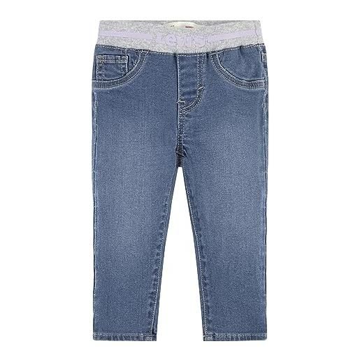 Levi's lvg pull on skinny jean, jeans bimba 0-24, blu (indigo daze), 12 mesi