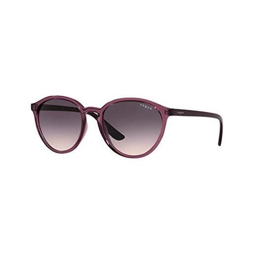 Vogue vo5374s eyeglass cases, colore: viola/grigio/rosa, one size donna