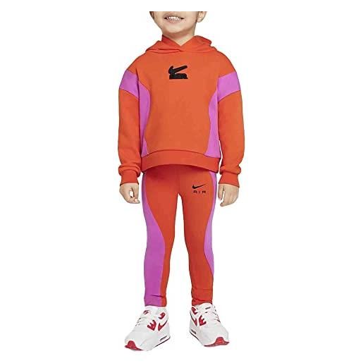 Nike tuta da bambina air rossa taglia 3-4 a codice 36k664-r7o
