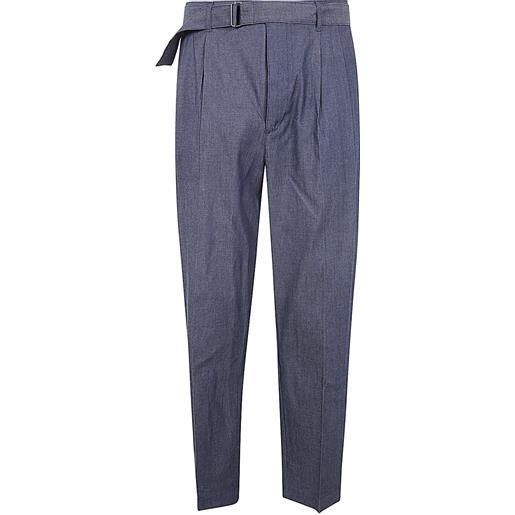 Michael Kors belted chambray trouser